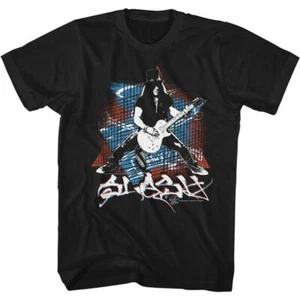 Slash Guns N Roses Men T-Shirt Rock N Roll New Black Cotton On Stage Merch - Picture 1 of 2