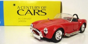 Century of Cars 1/43 AC COBRA Red Coachwork - Picture 1 of 2