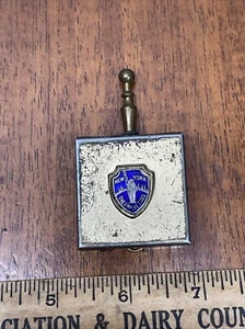 Raro cenicero personal portátil de colección Nueva York el Empire State recuerdo - Imagen 1 de 4