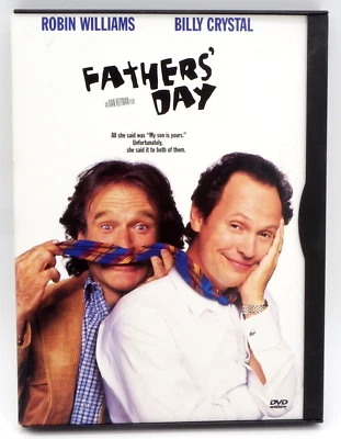 Complete Fathers Day Comedy Robin Williams Billy Crystal DVD 1997 Double Sided - Image 1 of 3