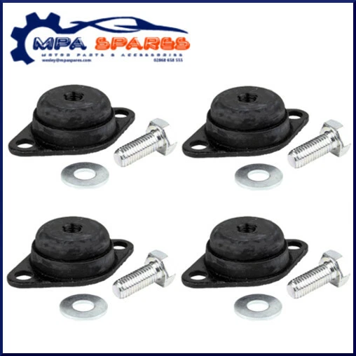 4 x VIBRATION MOUNTS - FOR AIR CON, HEAT EXCHANGERS, SMALL ENGINES & MACHINERY - Image 1 of 1