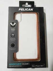 Pelican Adventurer Series Case For iPhone X & iPhone XS (5.8") - Clear Rose Gold - Picture 1 of 4