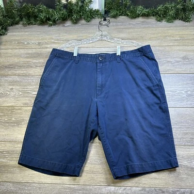 Pantalones Cortos Kenneth Cole Reaction Talla 36 Bolsillos Azul Marino 11” Entrepierna Bermuda Foto 1 de 4