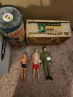 Lot de jouets vintage : GI Joe, Ken, Irwin, Tinkerty, Barbie, Big Jim