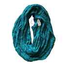Tucker + Tate Green Gold Metallic Accent Lightweight Loose Knit Infinity Scarf
