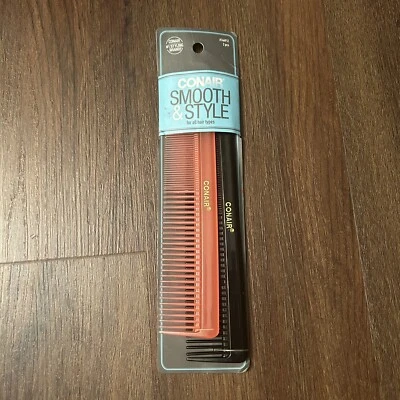 Peine de aderezo Conair liso y estilo de 2 piezas Foto 1 de 4