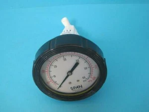 SPAN INSTRUMENTS LIQUID FILLED 0-60PSI  0-400 KPA 02-0284-T PRESSURE GAUGE - Picture 1 of 12