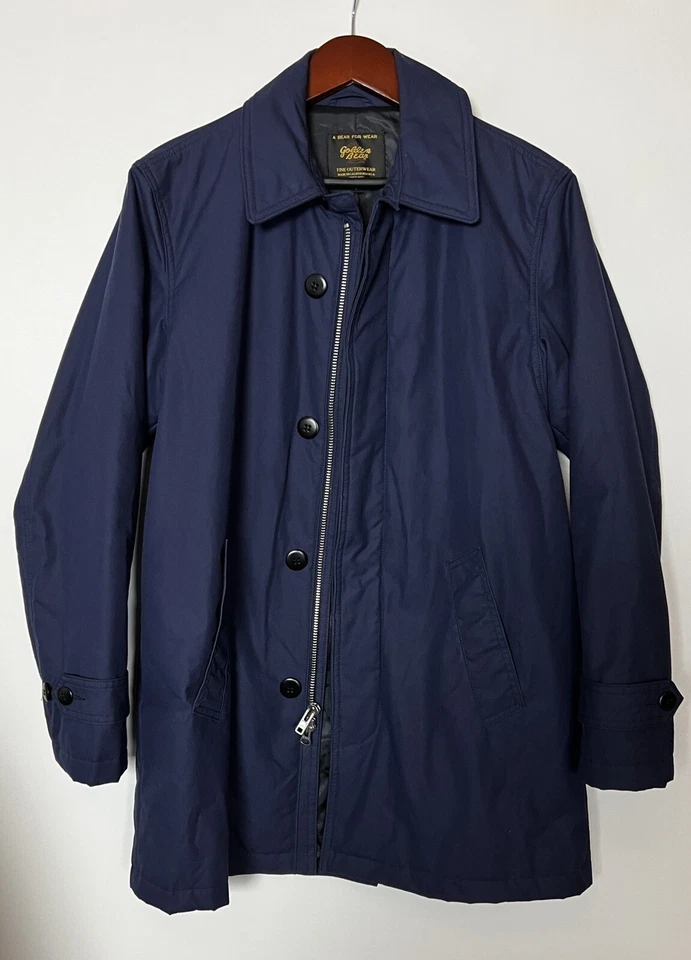 Chaqueta de campo de algodón a prueba de oso dorado #285 talla S HECHA EN EE. UU. $495 VENTA AL POR MENOR  Foto 1 de 4