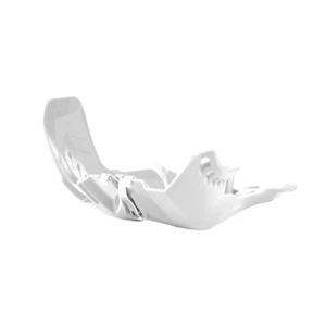 Polisport Fortress Skid Plate Bash Plastic White KTM 250 300 SX XC 17-19 TE 250 - Picture 1 of 1