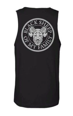 Nuevo de Hombre Inkaddict Oveja Negra Tanque Top SMALL-2XLARGE Tatuaje Limited - Imagen 1 de 3