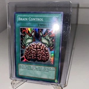Brain Control tlm-en038 Unltd Ed (LP) Ultimate Rare Yu-Gi-Oh! - Picture 1 of 5