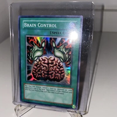 Brain Control tlm-en038 Unltd Ed (LP) Ultimate Rare Yu-Gi-Oh! - Image 1 of 4