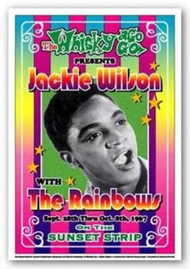 STAMPA ARTISTICA CONCERTO Jackie Wilson 1967 Dennis Loren - Foto 1 di 1