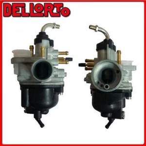 01389 CARBURETOR DELLORTO PHVA 17.5 TS AUTOMATIC AIR FANTIC BIG WHEEL 50 2T C - Picture 1 of 5