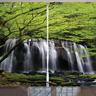 Wasserfall Rustikale Gardine Baum Fels in Wasserfall