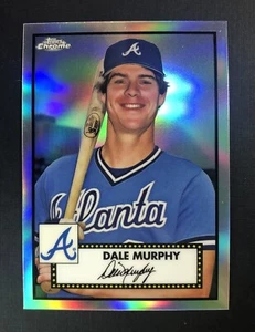 Dale Murphy 2021 Topps Chrome Platinum Anniversary Refractor #535 Atlanta Braves - Picture 1 of 2