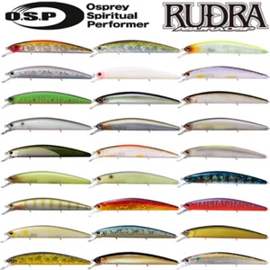 OSP O.S.P. RUDRA 130SP 130 mm 20 g Suspendiente Jerkbait Bajo Señuelo Varios Colores