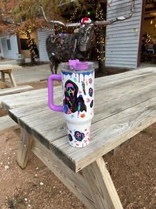 Ghost face 40oz Tumbler Free Gift! - Picture 1 of 3