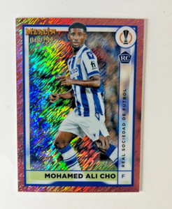 2022-23 Topps Merlin Chrome UEFA MOHAMED ALI CHO RC Rose Gold Shimmer 48/299