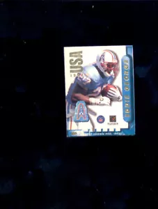 1997 Crown Pro Stamps EDDIE GEORGE Houston Oilers NFL Sticker - Picture 1 of 1
