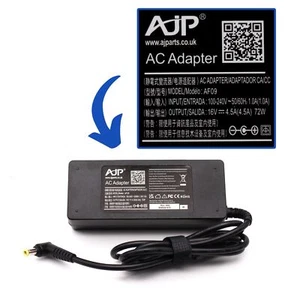 Genuine 72W AJP Power Supply For IBM THINKPAD R50-1830 Laptop Ac Adapter Charger - Picture 1 of 5
