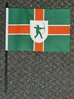 Nottingham Hand Flag 9x6" Sports Football Nottinghamshire Notts Forest NFFC