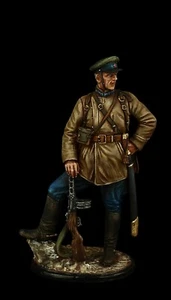 Museo Soldado de Hojalata (EXCELENTE) Mayor de Caballería del Ejército Rojo, 1939-42, URSS WW2 - Imagen 1 de 5