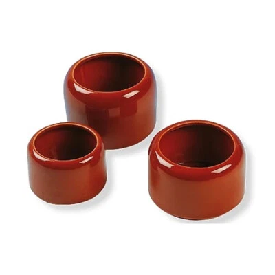 Heavy Ceramic Food and Water Cups - Pet Bowls for Birds, Small Animals (3 Sizes) - Image 1 of 2
