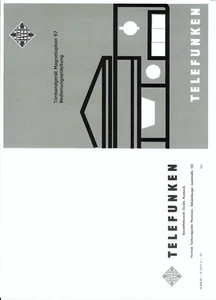 Manual de instrucciones Telefunken user manual para grabadora Magnetophon 97 Copy - Imagen 1 de 1
