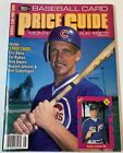 August 1990 Scd Baseball Card Price Guide Monthly ~ Uncut With Cards~Ripken