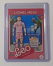 Lionel Messi Artist Signed Inter Miami CF “Leo Barbie Doll” Card 4/10
