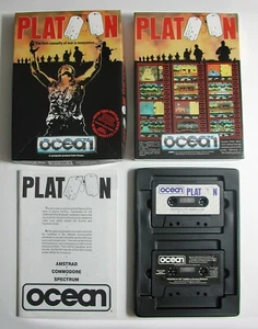vintage amstrad spiel amstrad games amstrad game amstrad PLATOON Spiel BIG BOX - Bild 1 von 10