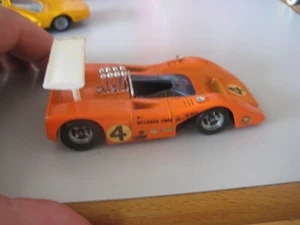 Vintage Solido McLAREN M8B CAN-AM #4 RENNWAGEN DRUCKGUSS METALL MADE IN FRANCE - Bild 1 von 2