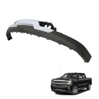 Front Lower Bumper Valance Plastic Replacement for Silverado 1500 2016 2017 2018 - Image 1 of 4