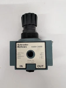Schrader Bellows 4469-2000 300 Psig Pneumatic Regulator Assembly - Picture 1 of 7