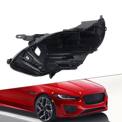 Headlight Back Base Headlamp Bottom Case For Jaguar XE 2020-2022 Black - Image 1 of 4