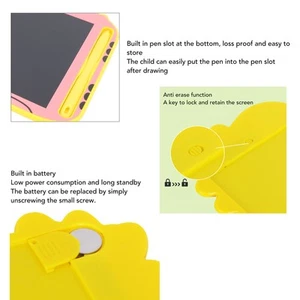 8.5in LCD Writing Tablet Doodle Board Eye Caring Erasable Dinosaur Style Elec FY - Bild 1 von 22
