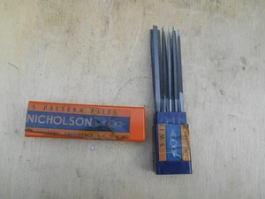 Nicholson 6 1/4" Joyeros Archivos, Nº 0, estilos surtidos, 12 archivos - Imagen 1 de 5