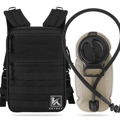 Mochila MOLLE portadora de vejiga de agua KRYDEX Tactical Hydration Pack 1,5 L 50 oz Foto 1 de 4