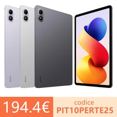 Xiaomi Redmi Pad 2 Pro Tablet 6+128GB 12,1"12000mAh Android15 Snapdragon®7s Gen4 - Immagine 1 di 4