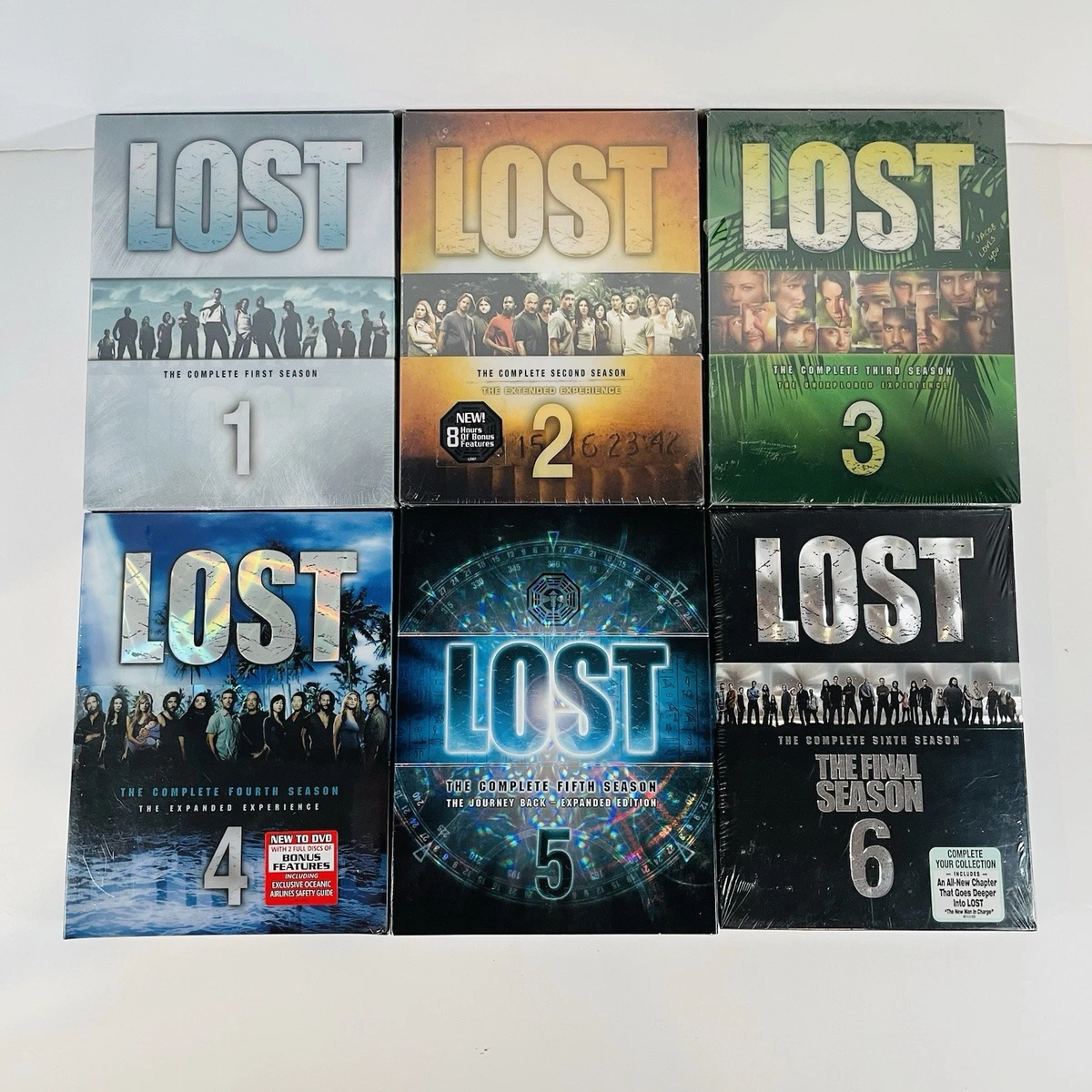 Lost Season 1 6 DVDs & Blu-ray Discs for sale - eBay
