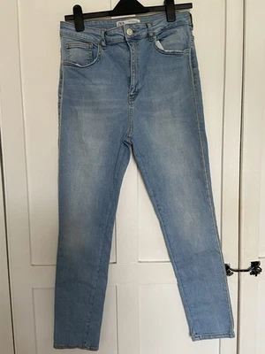 Zara Ladies Jeans Size 12 With A Design Down The Legs - Image 1 of 4