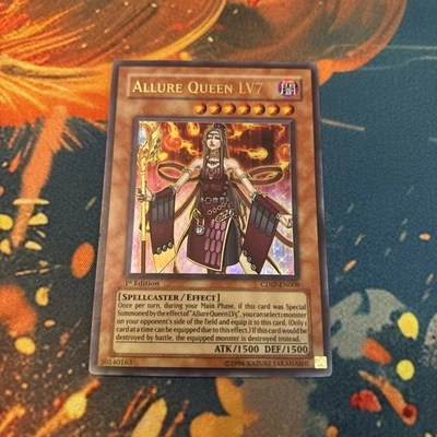 Yugioh Allure Queen LV7 1st Edition Ultra Rare CDIP-EN008 NM - Image 1 of 4