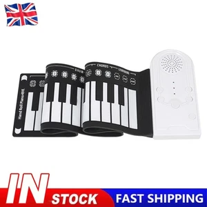 Tastiera 49 Tasti Pianoforte Portatile Elettronico Arroll Up Pianoforte Altoparlanti Integrati - Foto 1 di 12