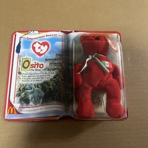 TY Osito the Bear McDonald’s International Bears II 2000 New Sealed CIB - Picture 1 of 3