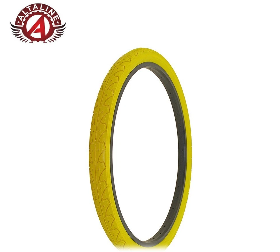 AltaLine 26 x 1.95 Colored Bicycle Tire – City Cavalier – Wire Bead Urban Tread. - Image 1 of 1