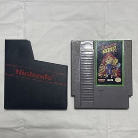 James Bond Jr. Nintendo Nes Cleaned & Tested Authentic