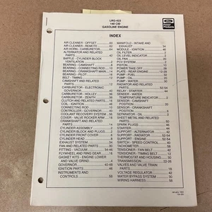 Ford LSG-423 (140 CID) BENZINMOTOR TEILEHANDBUCH KATALOG BUCHLISTE pn 194-285 - Bild 1 von 4