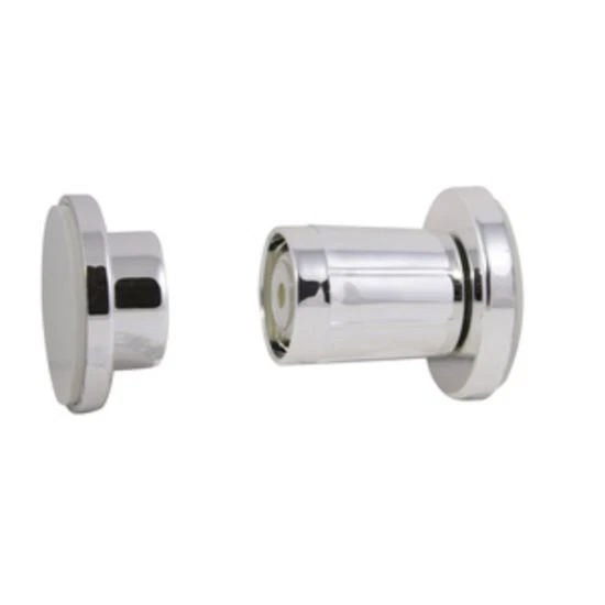 Soporte de varilla de ducha de plástico Design House en cromo pulido, paquete de 5 - estuche de 25 Foto 1 de 1