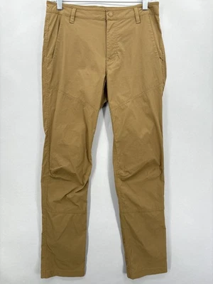 Mountain Hardwear Pants Mens 30x32 Khaki Tan Hiking Stretch Quick Dry Zip Pocket - Image 1 of 4